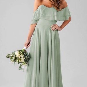 Kennedy Blue Allison Bridesmaid Dress - Sage